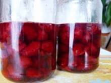 Fot. Anna Z, Maliny w cukrze na zimę