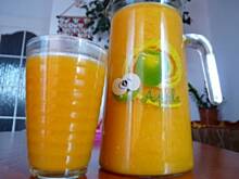 Fot. Anna Z, Napój marchewkowy z owocami