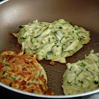 placki z cukinii - 10 min