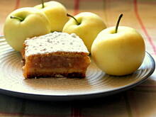 Fot. Barb82, Krucha szarlotka z papierówkami