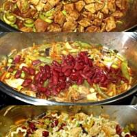 Makaron z Warzywami i Kurczakiem