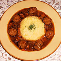 Pulpety w sosie kapuścianym wg M&Ł