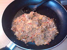 Fot. zegotka, Ziemniaki faszerowane czyli resztki z pomidorówki