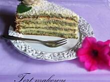 Fot. megii013, Tort makowy z kremem kokosowym