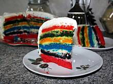 Fot. brzdaczus, Tęczowy tort