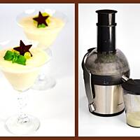 Piankowy deser jogurtowo-agrestowy