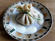 Fot. patusia, Sakiewki naleśnikowe z cukinią i kurczakiem