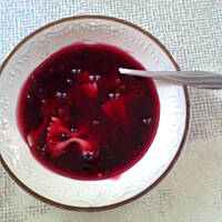 Zupa owocowa z kompotu ;)