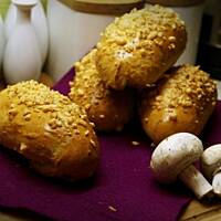 Bułki faszerowane pieczarkami