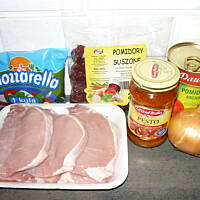 Involtini z pesto z makaronem tagliatelle!