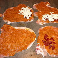 Involtini z pesto z makaronem tagliatelle!