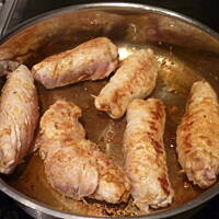 Involtini z pesto z makaronem tagliatelle!