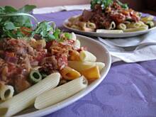 Fot. Babeczka_piecze, Penne z tuńczykiem i pomidorami