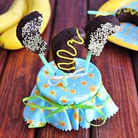 Bananowe cake pops