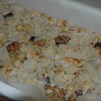 Przepyszny batonik czekoladowo orzechowy