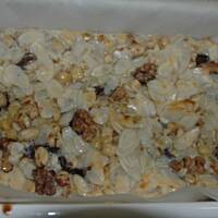 Przepyszny batonik czekoladowo orzechowy