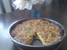 Fot. Kolorowa75, ciasto-pasztet z cukini