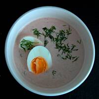 chłodnik pomidorowy - 10 min