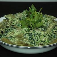 szalenie zielony makaron - 20 min