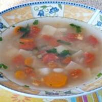 Włoska zupa fasolowa