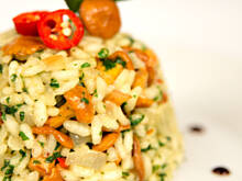 Fot. Wkn, Risotto z kurkami