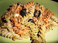 Fot. natalka1, Makaron z pesto tuńczykiem i oliwkami