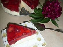 Fot. agawkuchni, Prosty sernik na zimno z truskawkami