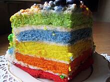 Fot. siekieratkaa, Tęczowy tort