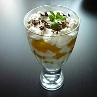 Deser straciatella z mango!