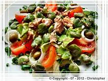 Fot. edicook, Sałatka z bobu i tuńczyka