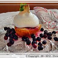 Jabłka pieczone z bezą.