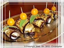 Fot. edicook, Roladki z bakłażana.