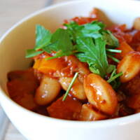 Fasolka z pomidorami