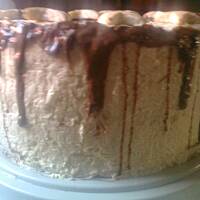 Mega tort kawowo - kokosowy