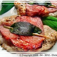 Saltimbocca -- przepis na dwie lewe ręce.