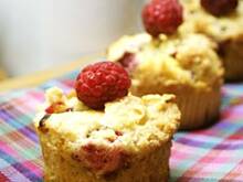 Fot. APM, Babeczki z malinami i kruszonką