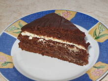 Fot. J., Tort marchewkowy ala Wuzetka