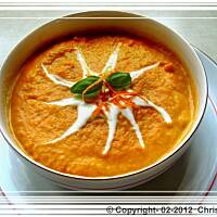 Krem marchewkowy z imbirem.