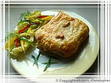 Fot. edicook, Brik a'loeuf z ciasta francuskiego.