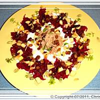 Buraczki z tuńczykiem