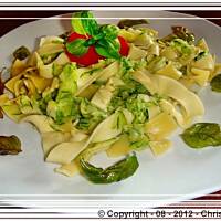 Wstążki z cukinią.