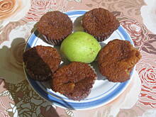 Fot. MonikaMariolka, Muffinki gruszkowo - imbirowe według Nigelli Lawson