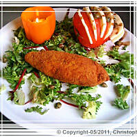 Kotlet de volaille z caprese.