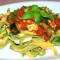 Kolorowe danie z Makaronem