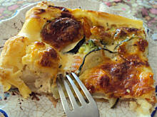 Fot. przejs, Tarta z ciasta francuskiego z warzywami