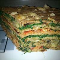 Torcik razowy z trzema farszami warzywnymi 'la Green Way