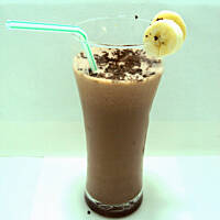 Shake czekoladowy z bananami