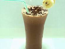 Fot. przejs, Shake czekoladowy z bananami