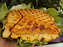 Fot. przejs, Szybkie niedzielne śniadanko, czyli gofrowane kanapki