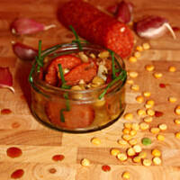 Grochówka pepperoni